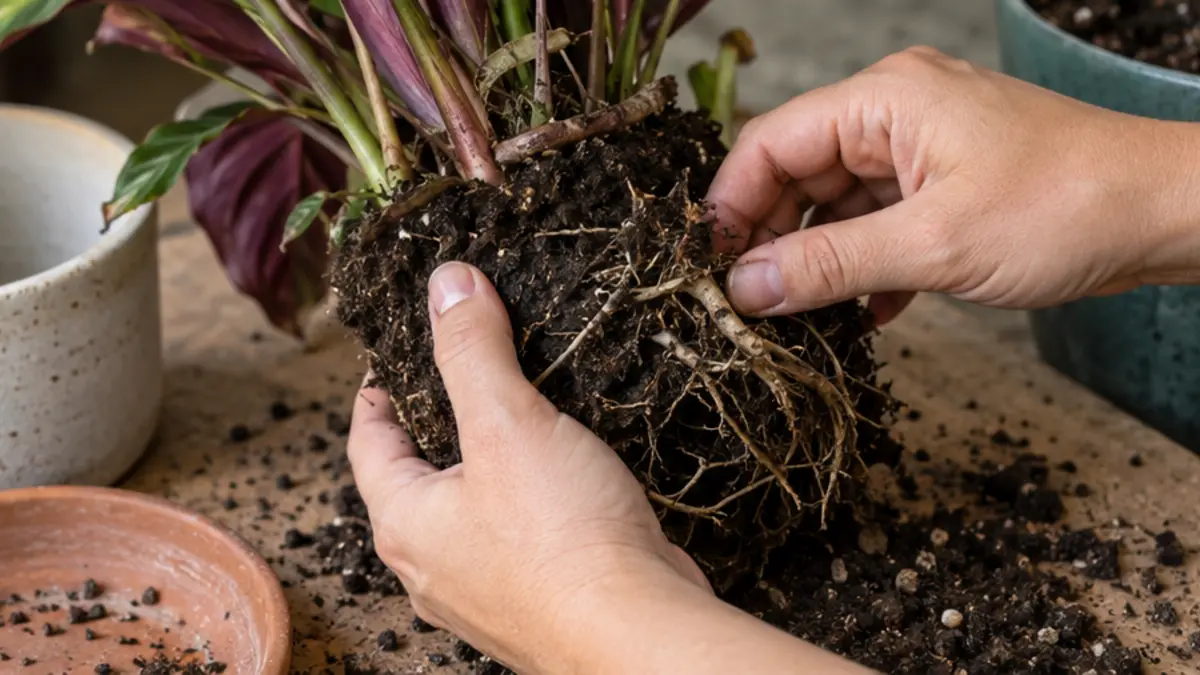 Cuidados e observação relacionados a Calathea com folhas queimadas ou bordas marrons como recuperar a planta