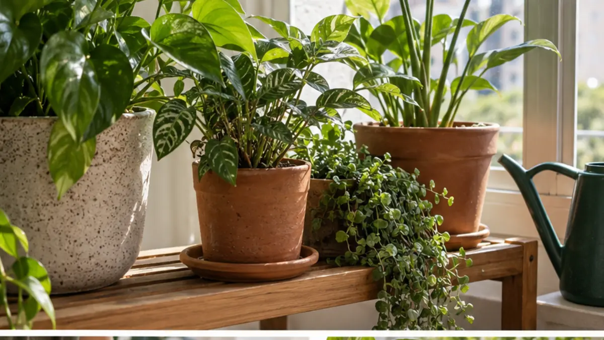 Detalhe prático relacionado a Como agrupar plantas para aumentar a umidade sem favorecer doenças