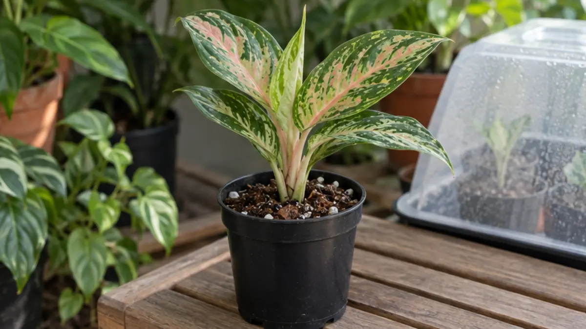Cuidados e observação relacionados a Como fazer muda de Aglaonema por divisão e quando transplantar