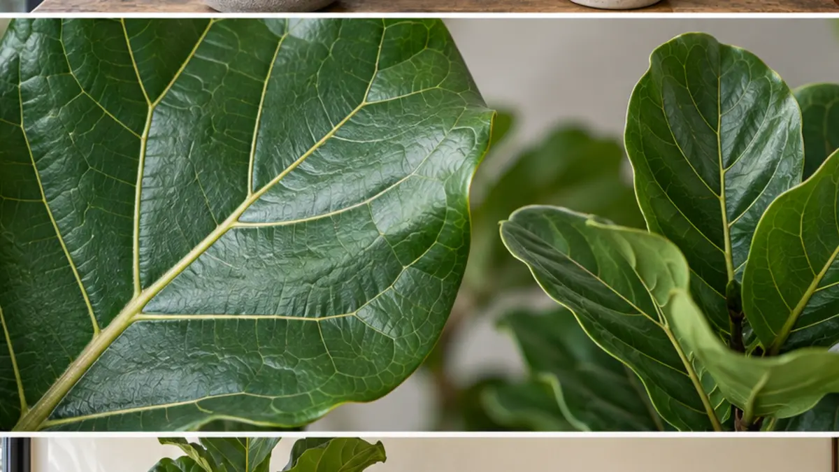 Detalhe prático relacionado a Ficus lyrata tradicional ou Bambino como identificar e escolher