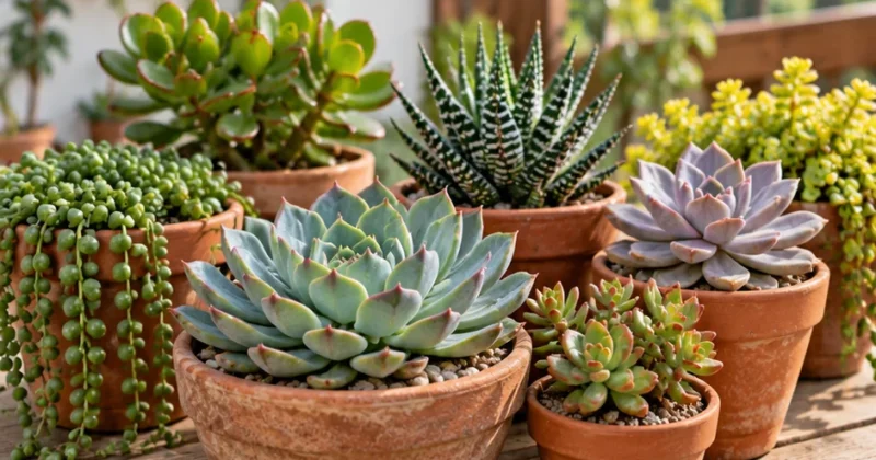 O que são suculentas? em cultivo saudável