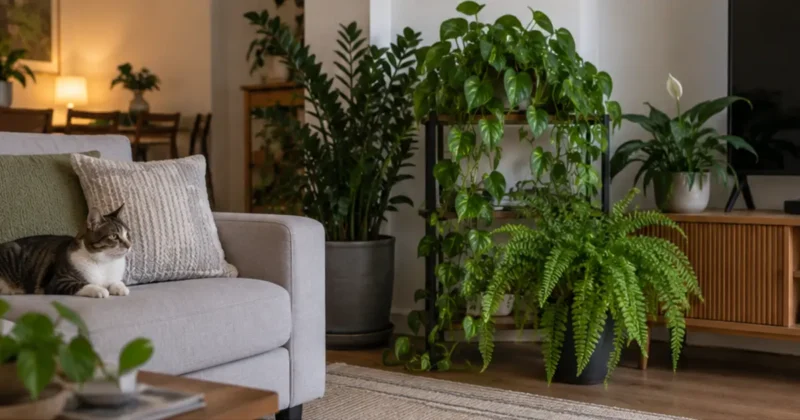 Cena editorial relacionada a Plantas ornamentais para ambientes com pouca luz como escolher sem promessas falsas