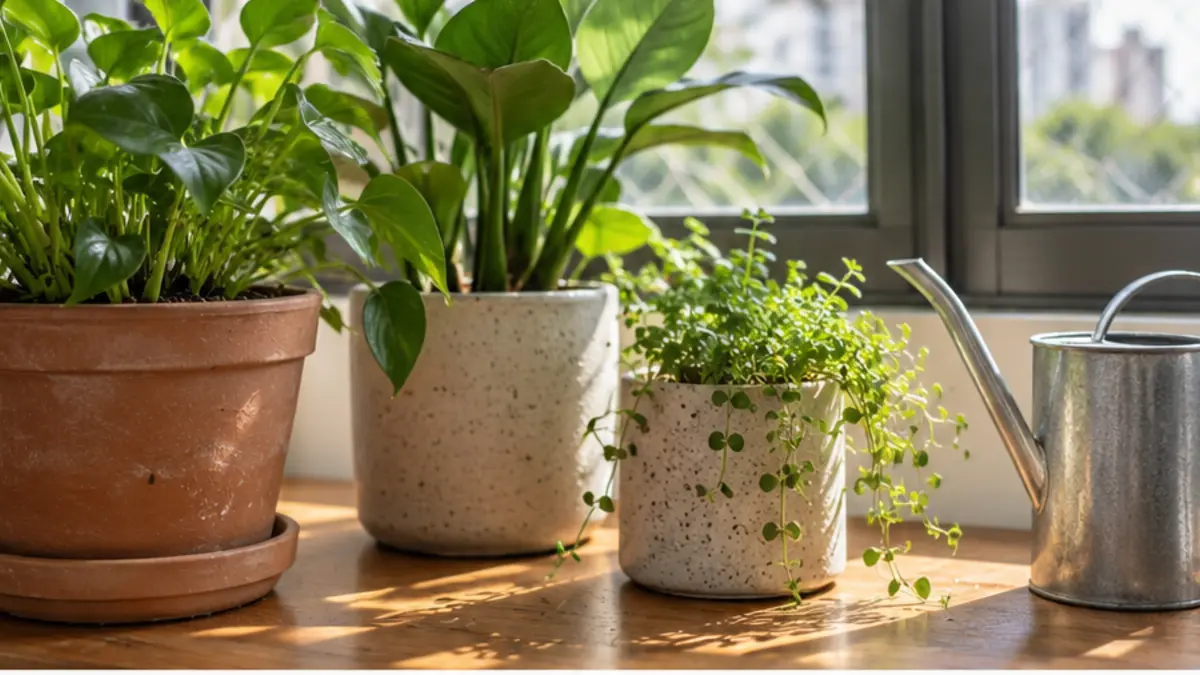 Detalhe prático relacionado a Vaso com furo ou cachepô qual usar em plantas de interior